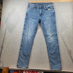 American Eagle Airflex+ Slim Jeans Mens 30x31 Medium Wash Blue Denim Pants